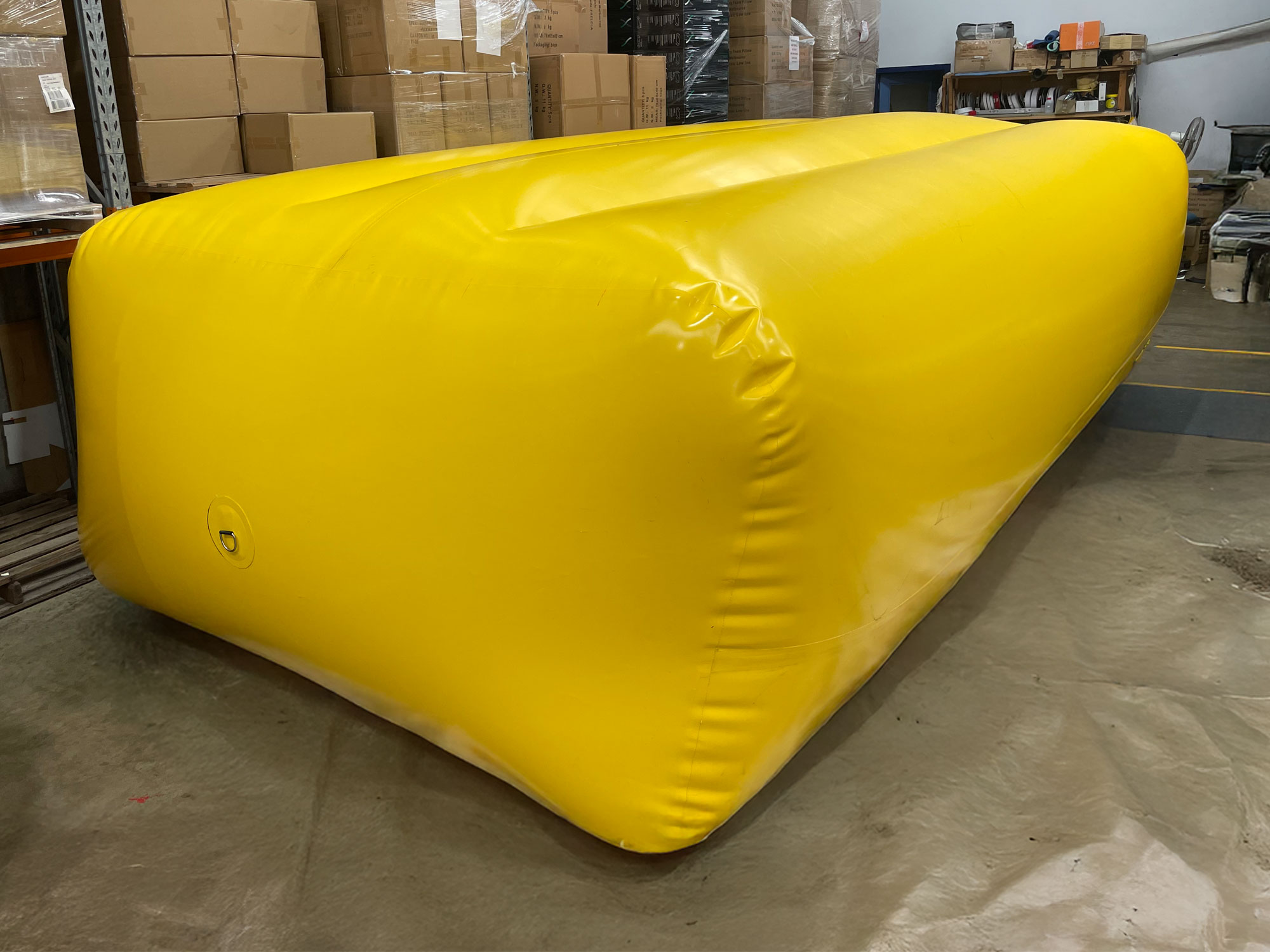 Tapered Inflatable Duct Cushion for TSL Furnace