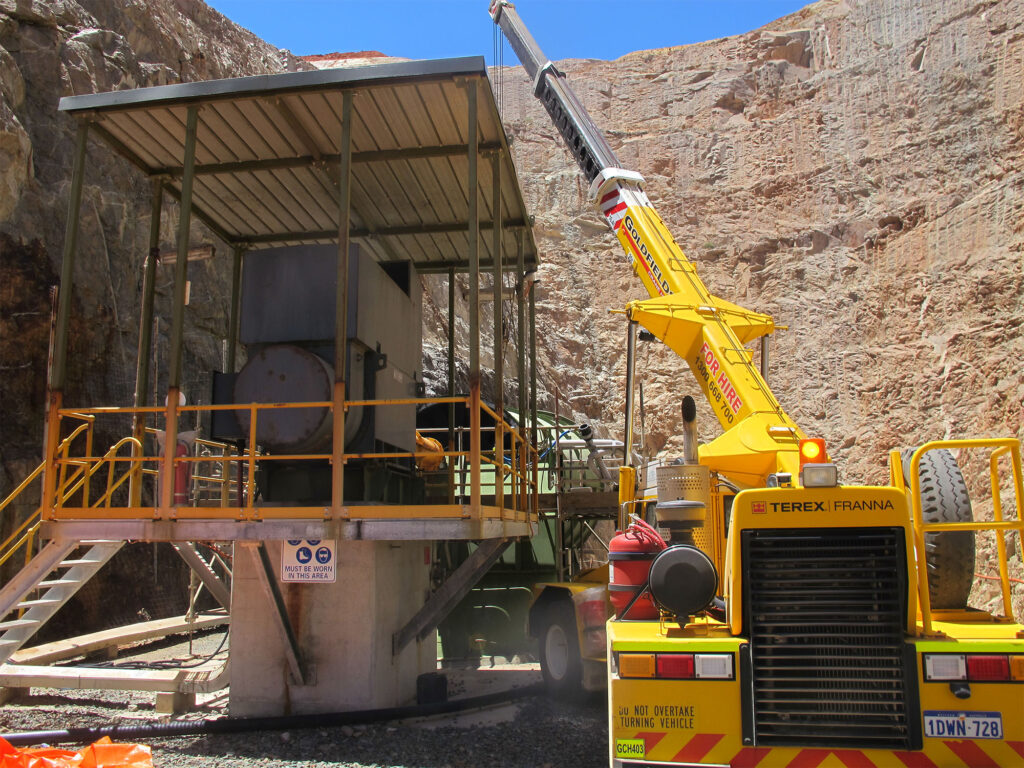 Kanowna Belle Mine located at Kalgoorlie-Boulder, Western Australia