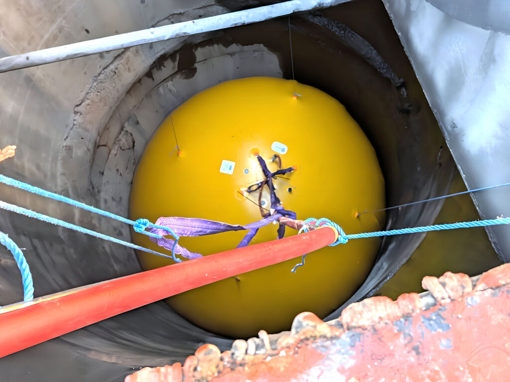Debris Fall Protection Inflatable Solution for Kanowna Belle Mine